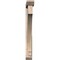 Ekena Millwork Imperial Slat Smooth Bracket w/ Offset Brace, Douglas Fir, 5 1/2"W x 42"D x 48"H BKT0604X42X48IMP06SDF - alternate 2